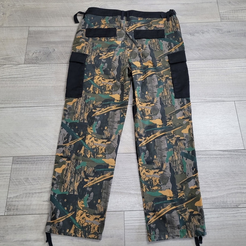 🪖Monet Skateboard Pants Mens 34 (fits 38x30) Camo Cargo Streetwear Baggy NWOT - Picture 6 of 16